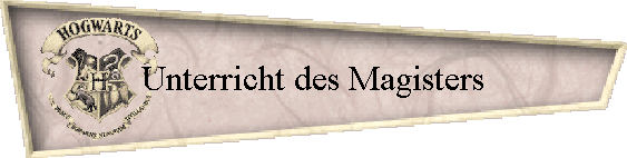 Unterricht des Magisters