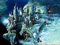 Wizards over Hogwarts - ein schner Bildschirmschoner